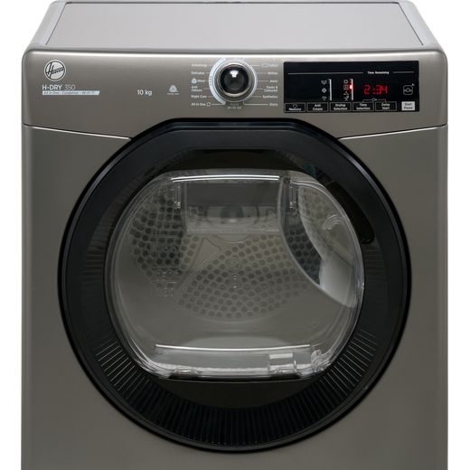 Hoover H-DRY 350 HRE C10TBER-80 Wifi Connected 10Kg Condenser Tumble Dryer - Graphite - Control panel